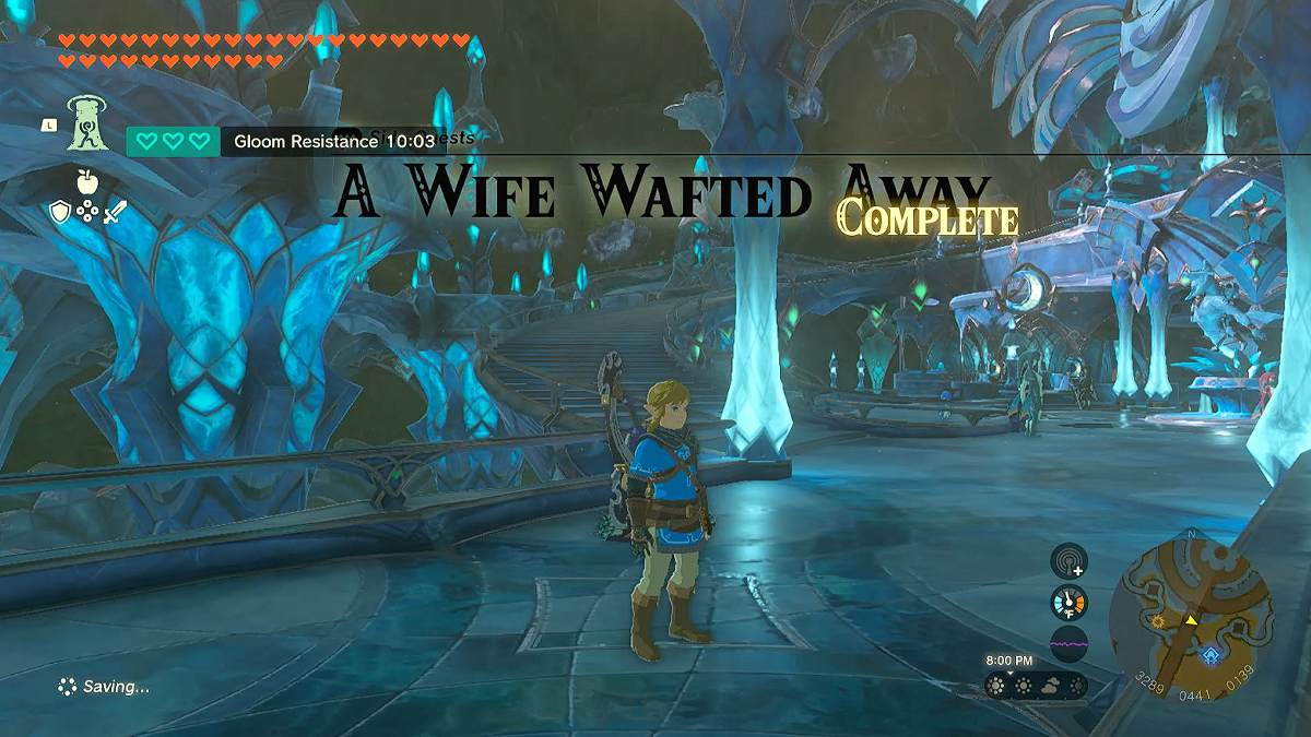 How to Complete Wife Wafted Away in Zelda: Tears of the Kingdom